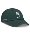 Nike Men's Green Michigan State Spartans Primetime Club Adjustable Hat In Green