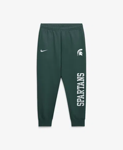 Nike Men's Green Michigan State Spartans Primetime Club Fleece Joggers