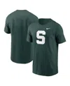 Nike Men's Green Michigan State Spartans Primetime Evergreen Alternate Logo T-shirt In Green