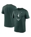 Nike Men's Green Michigan State Spartans Primetime Legend Icon Performance T-shirt In Green