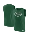 Nike Men's Green New York Jets Blitz Legend Muscle Perform Tank Top In Green
