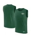 Nike Men's Green New York Jets Muscle Tank Top In Green