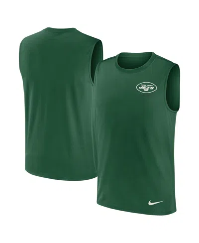 Nike Men's Green New York Jets Muscle Tank Top