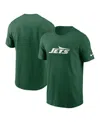 Nike Green New York Jets Primetime Legend Wordmark Performance T-shirt In Green