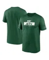 Nike Green New York Jets Sideline Legend Performance T-shirt In Green