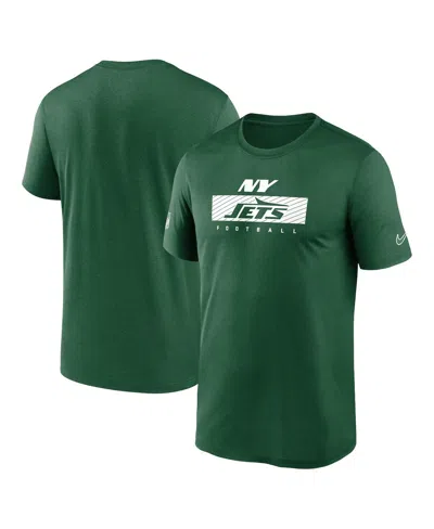 Nike Green New York Jets Sideline Legend Performance T-shirt