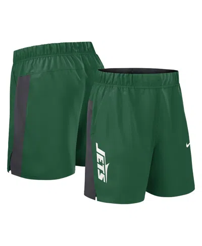 Nike Green New York Jets Woven Victory Performance Shorts