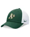 Nike Oakland Athletics Evergreen Club  Men's Mlb Trucker Adjustable Hat In Green