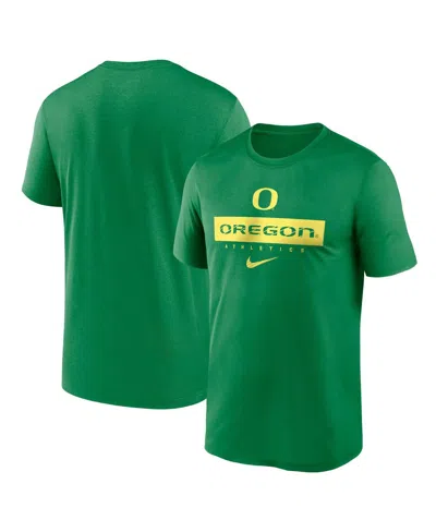 Nike Men's Green Oregon Ducks 2024 Sideline Legend Performance T-shirt