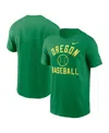 Nike Men's Green Oregon Ducks Essential Baseball Arch T-shirt
