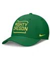 Nike Men's Green Oregon Ducks Local Swoosh Flex Hat In Green