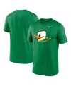 Nike Men's Green Oregon Ducks Primetime Evergreen Alternate Logo T-shirt In Green