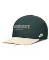 Nike Men's Green/cream Michigan State Spartans Pro Legacy Script Snapback Hat