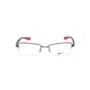Nike Men's Grey Rectangular Eyeglass Frames  8174g