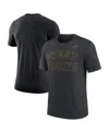 Nike Army  Men's College T-shirt In Gray