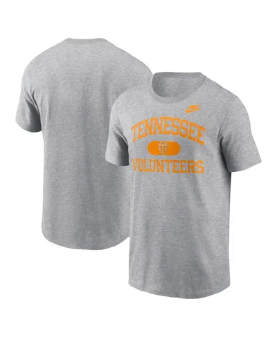 NIKE MEN'S HEATHER CHARCOAL TENNESSEE VOLUNTEERS LEGACY ALMA MATER T-SHIRT