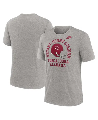 Nike Men's Heather Gray Alabama Crimson Tide Legacy Local Tri-blend T-shirt