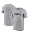 Nike Men's Heather Gray Arizona Wildcats Primetime Legend Wordmark T-shirt