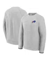 Nike Men's Heather Gray Buffalo Bills Tech Fleece Raglan Sweatshirt In Gray