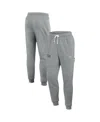 Nike Men's Heather Gray Pitt Panthers 2025 Sideline Standard Issue Dri-fit Taper Sweatpants In Gray