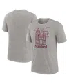 Nike Men's Heather Gray Stanford Cardinal Local Campus Time Honored Tradition Tri-blend T-shirt In Gray