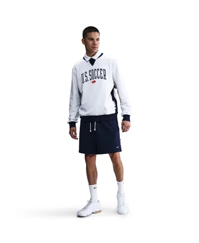 Nike Men's Heather Gray Usmnt Standard Issue Pullover Sweatshirt