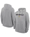 Nike Men's Heather Gray Vanderbilt Commodores 2025 Sideline Performance Pullover Hoodie In Gray