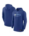 Nike Kansas City Royals Authentic Collection  Men's Dri-fit Mlb Pullover Hoodie In Gold