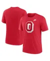 Nike Ohio State Buckeyes Blitz Evergreen Legacy Primary  Men's College T-shirt In Scarlet