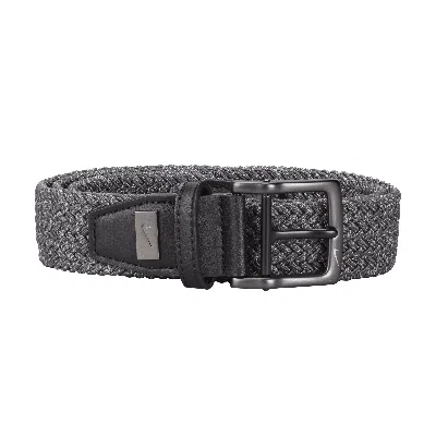 Nike Men's Heather Stretch Woven Belt In Grey