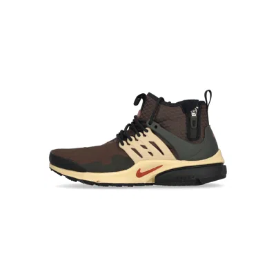 NIKE MEN'S HIGH SHOE AIR PRESTO MID UTILITY BAROQUE BROWN/CANYON RUST/SESAME/SEQUOIA