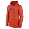 NIKE MEN'S HOUSTON ASTROS AUTHENTIC COLLECTION PRACTICE  THERMA MLB PULLOVER HOODIE,1015593960