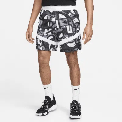 Nike Men's Icon 6" Dri-fit Basketball Shorts In Grey
