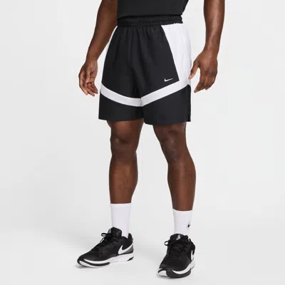 Nike Men's Icon 6" Woven Basketball Shorts In Black