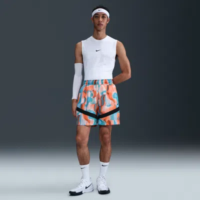 Nike Men's Icon Dri-fit 6" Basketball Shorts In Pink