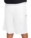 Nike Men's Icon Dri-fit 11" Basketball Shorts In White
