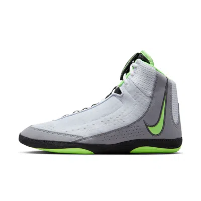 Nike Men's Inflict 4 Wrestling Shoes In Gray