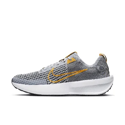 Nike Men's Interact Run Road Running Shoes In Grey