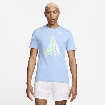 Nike Men's Ja Dri-fit Basketball T-shirt In Light Blue
