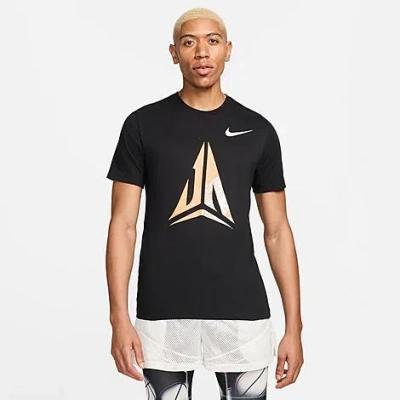Nike Men's Ja Dri-fit Basketball T-shirt In Black