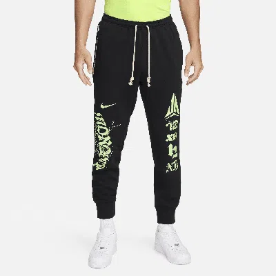 Nike Men's Ja Standard Issue Dri-fit Jogger Basketball Pants In Black