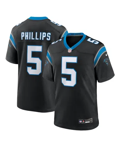 Nike Men's Jaelan Phillips Black Carolina Panthers Game Jersey