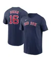 Nike Jarren Duran Navy Boston Red Sox Fuse Name & Number T-shirt In Blue