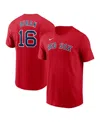 Nike Jarren Duran Red Boston Red Sox Fuse Name & Number T-shirt In Red