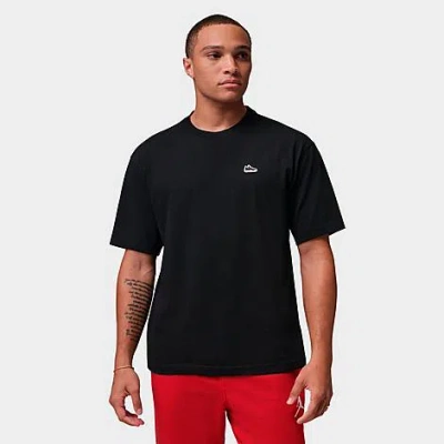 Nike Men's Jordan Aj4 Sneaker Patch T-shirt In Black