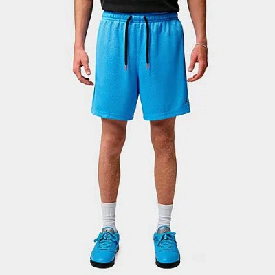 Nike Men's Jordan Brooklyn Champ Mesh Basketball Shorts In Blue