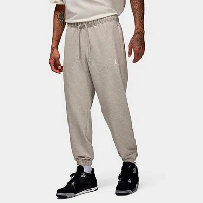 Nike Men's Jordan Dri-fit Sport Crossover Fleece Jogger Pants In Gray