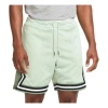 Nike Men's Jordan Essential Statement Splicing Contrasting Colors Stripe Basketball Sports Shorts Green