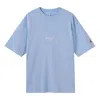 Nike Men's Jordan Flight Essentials Embroidered Logo Sports Round Neck Short Sleeve Blue T-shirt