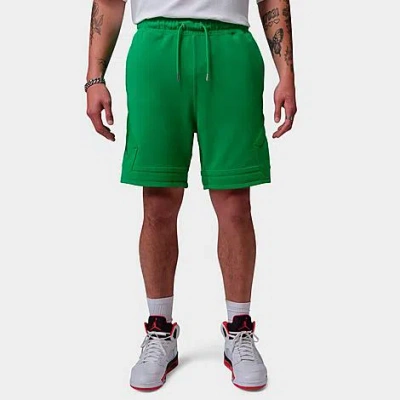 Nike Men's Jordan Flight Fleece Diamond Shorts In Green